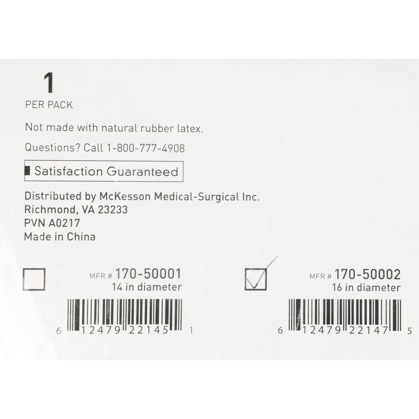 McKesson Donut Seat Cushion, 16 Inch 170-50002