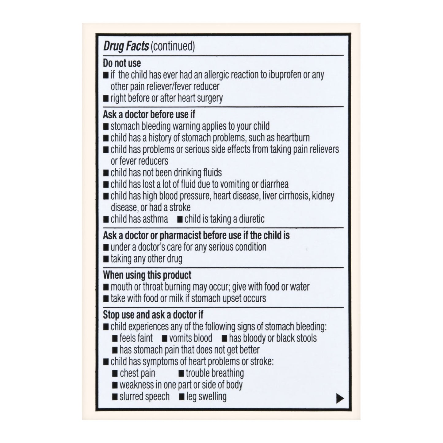 Foster & Thrive™ Children's Ibuprofen IB Chewable Tablets 100 mg Orange 70677114501
