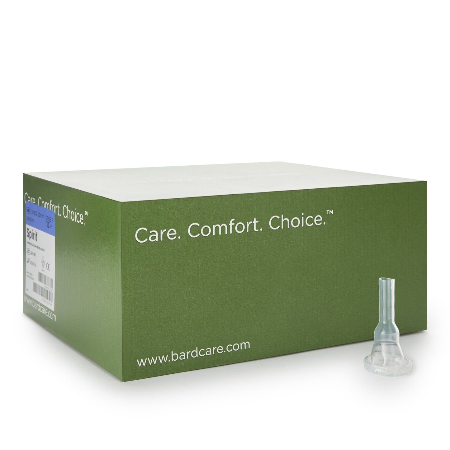 Male External Catheter Spirit™1 Self-Adhesive Seal Hydrocolloid Silicone Medium - 35302