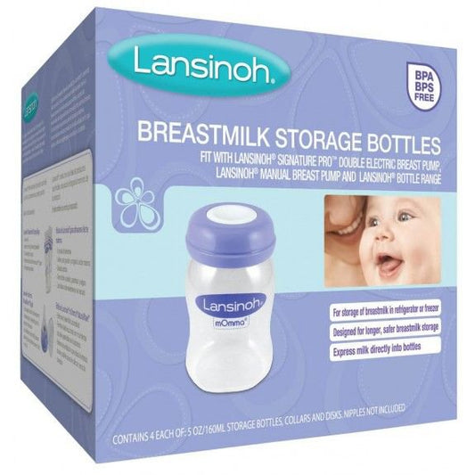 Breast Milk Storage Bottle Lansinoh® 5 oz. Clear 20415