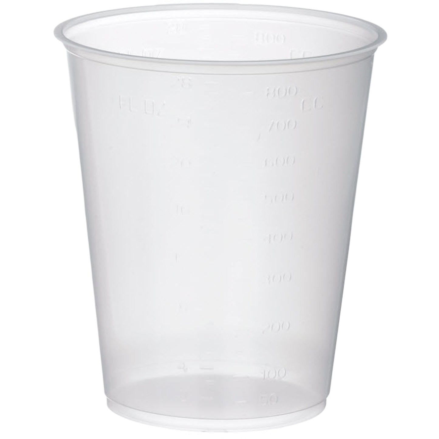 Pitcher Liner Medegen Translucent, Polystyrene, Graduated, 28 oz. - H223-01