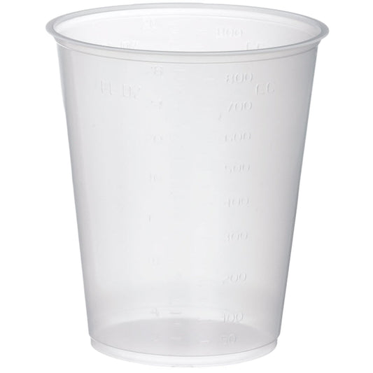 Pitcher Liner Medegen Translucent, Polystyrene, Graduated, 28 oz. - H223-01