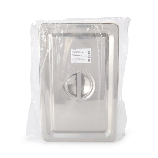 Instrument Tray McKesson Recessed Grip Stainless Steel 12-1/8 X 7-5/8 X 2-1/8 Inch - 63-4256