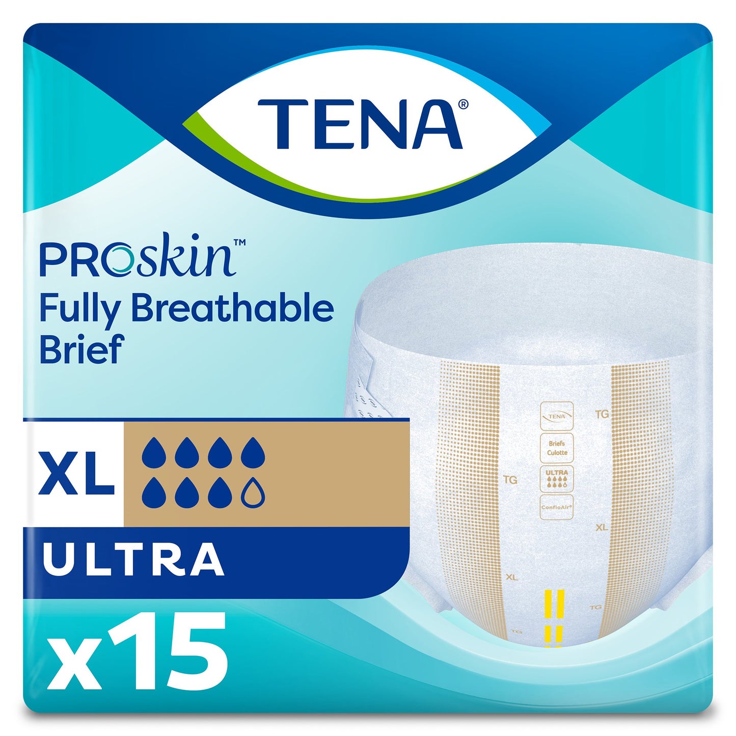 Tena® ProSkin™ Ultra Incontinence Brief, Extra Large 68010