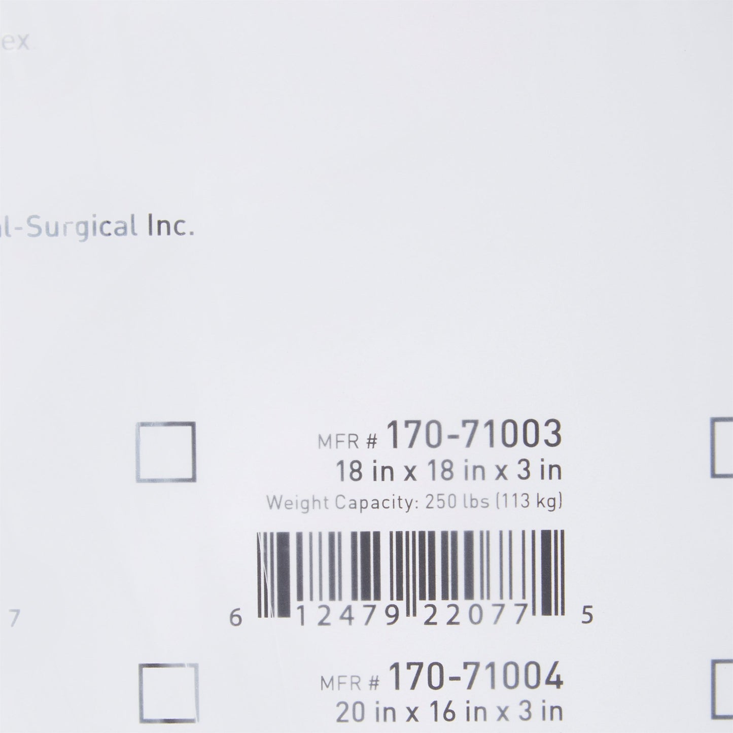 McKesson Protekt Seat Cushion 170-71003