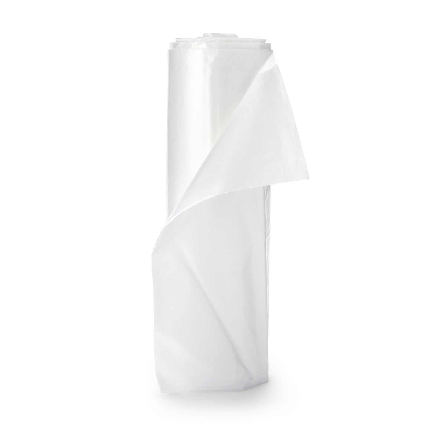 Trash Bag McKesson 45 gal. Clear LLDPE 1.15 mil 40 X 46 Inch Star Seal Bottom Coreless Roll - SLW4046SPNS