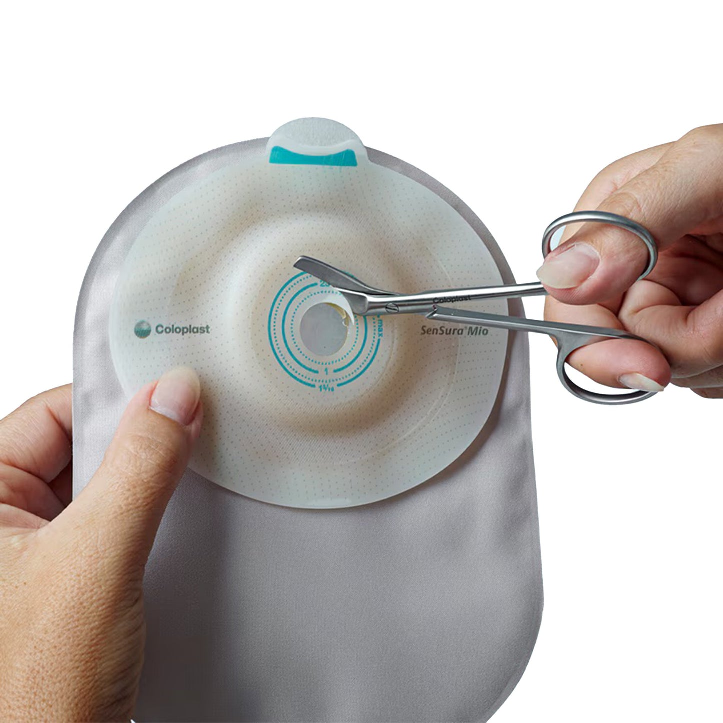 SenSura® Mio Convex Soft 1-Piece Transparent Urostomy Pouch, 10 – 50 mm Stomas 16810