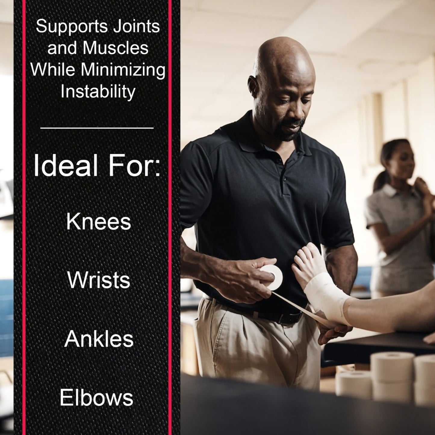 Cramer® 950 Cotton Athletic Tape, 1-1/2 Inch x 15 Yard, White 081613942