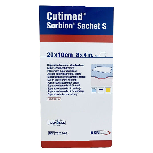 BSN Medical Cutimed Sorbion Sachet S Wound Dressing, 4 x 8 Inch 7323209, 1 Each