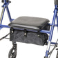 drive™ Steel Rollator with 6 Inch Wheels, Blue R800KD-BL