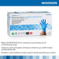 McKesson Confiderm® 6.8C Nitrile Exam Glove, Medium, Blue 14-6N641C