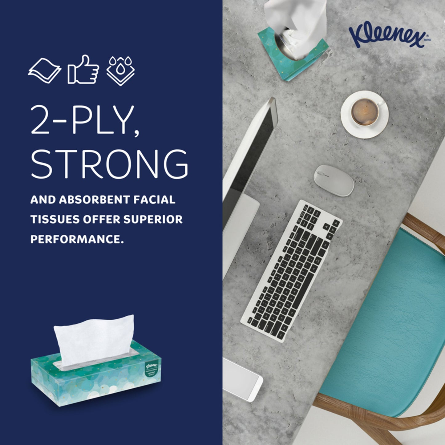 Kleenex® Facial Tissue 21400