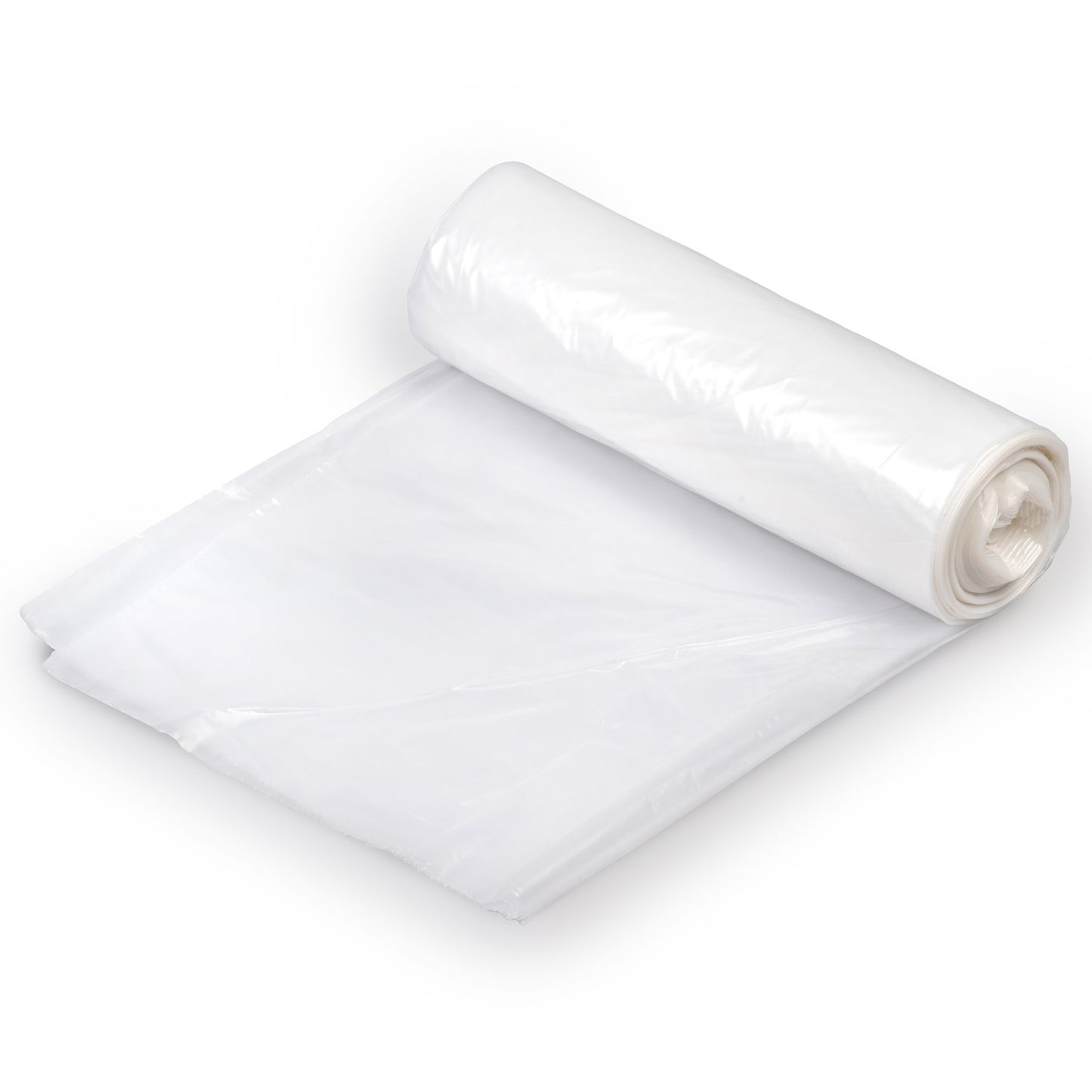 Trash Bag Colonial Bag 10 gal. Clear LLDPE 0.35 mil 23 X 24 Inch X-Seal Bottom Coreless Roll - CRC23L
