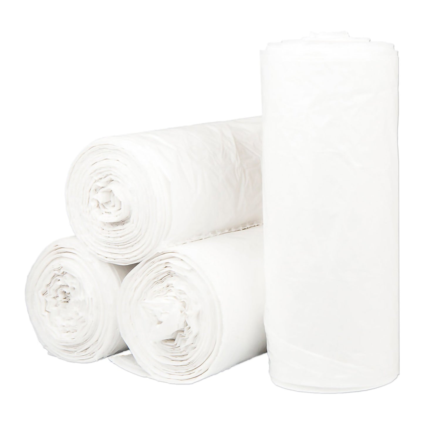 Trash Bag McKesson 60 gal. White LLDPE 0.70 mil 38 X 58 Inch Star Seal Bottom Coreless Roll - WSL3858XHW-2