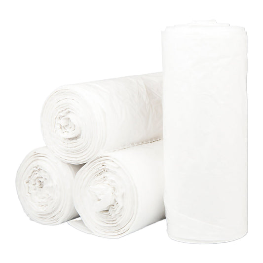 Trash Bag McKesson 60 gal. White LLDPE 0.70 mil 38 X 58 Inch Star Seal Bottom Coreless Roll - WSL3858XHW-2