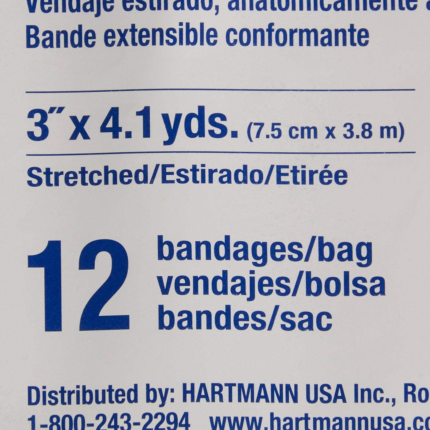 Conco® Conforming Bandage, 3 Inch x 4-1/10 Yard, 1-Ply 80300000
