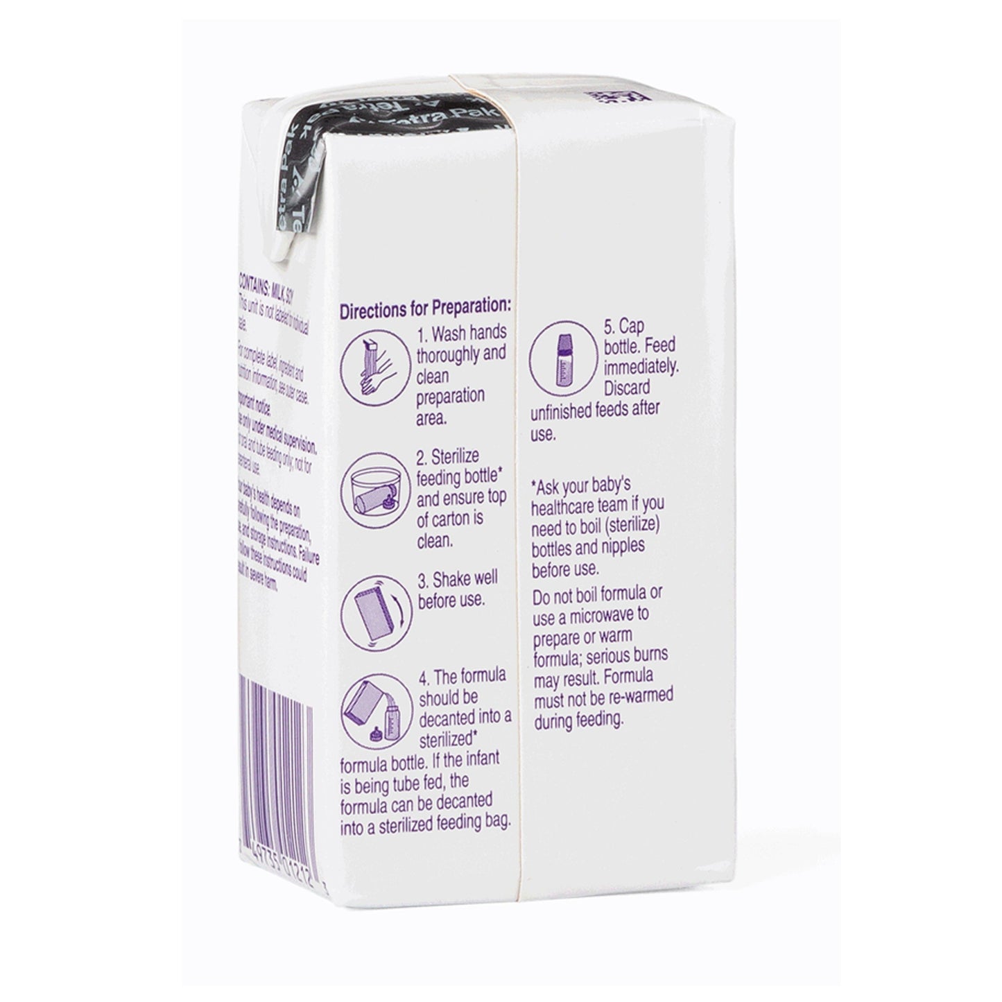 Fortini™ Infant Formula, 4-ounce carton 161212