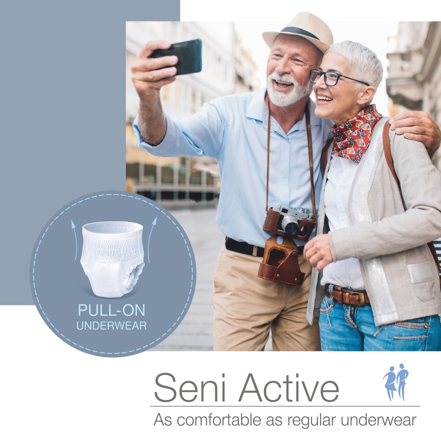 Seni® Active Super Plus Overnight Heavy Absorbent Underwear, 2X-Large S-2X12-AP1