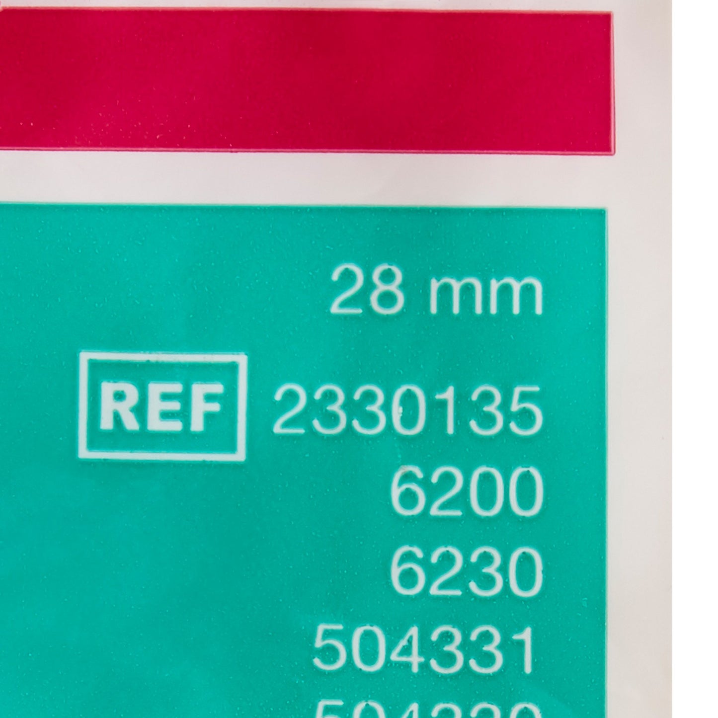 Freedom® Clear Advantage Male External Catheter, Self-Adhesive, Medium, 28mm 6200