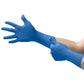 SafeGrip® Latex Extended Cuff Length Exam Glove, Large, Blue SG-375-L