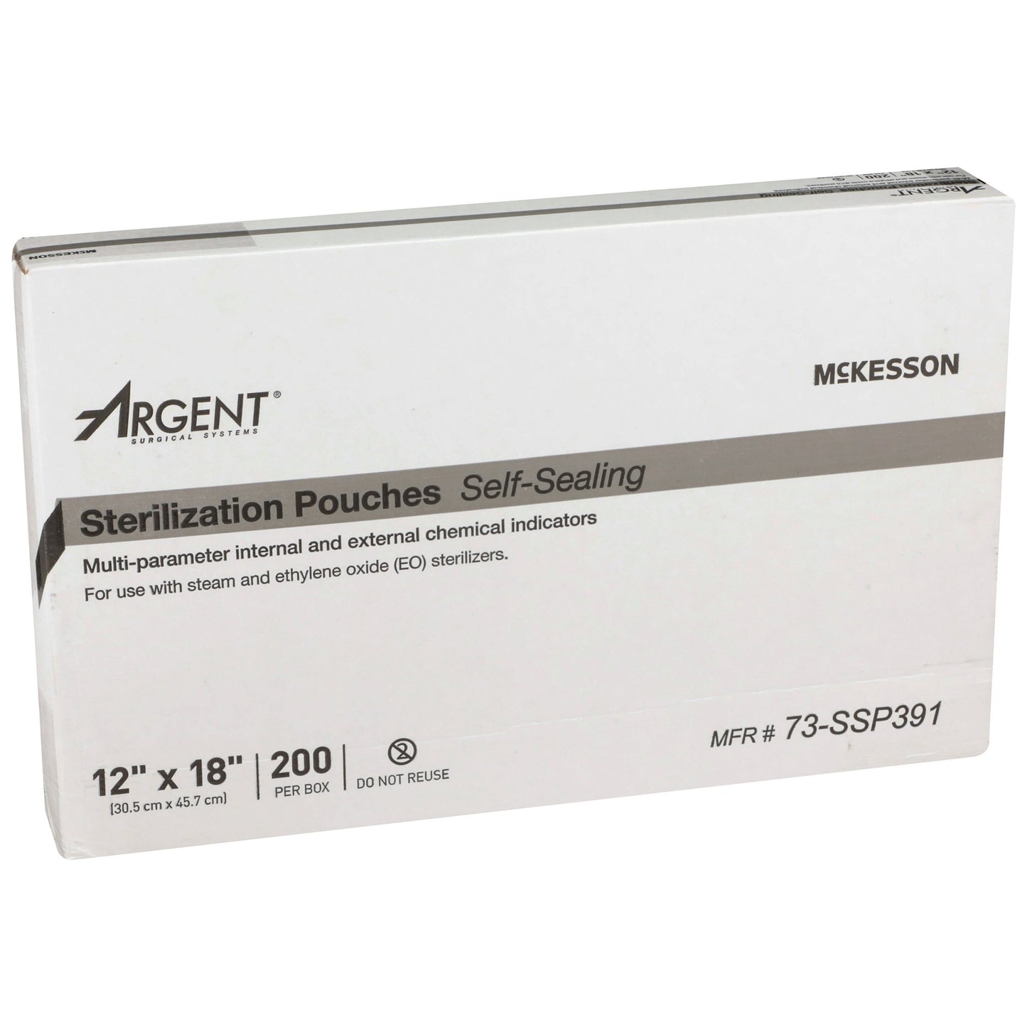McKesson Argent® Sure-Check® Sterilization Pouch, 12 x 18 Inch 73-SSP391