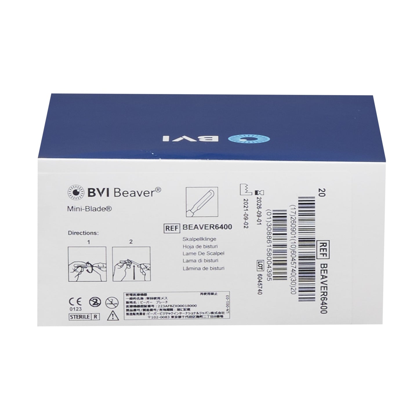 Beaver® 6400 Mini-Blade® Surgical Blade BEAVER6400