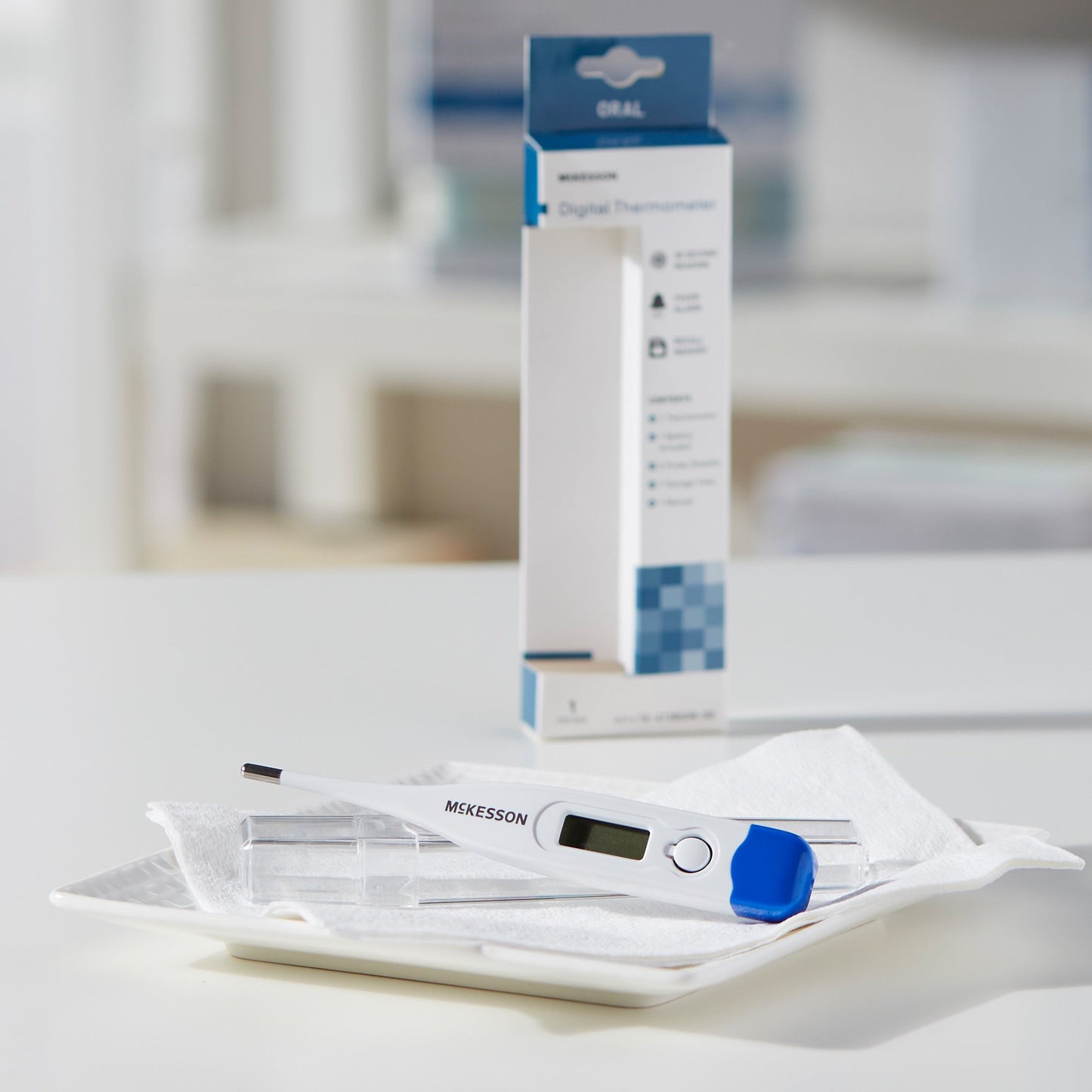 McKesson entrust™ Digital Oral Thermometer 16-413BGM-00