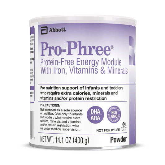 Pediatric Oral Supplement Pro-Phree® Unflavored 14.1 oz. Can Powder Protein-Free / Iron / Vitamins / Minerals - 67030