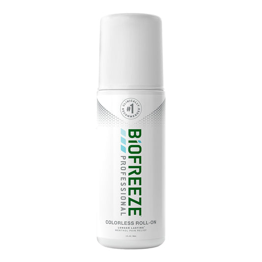 Biofreeze Professional 5% Menthol Topical Pain Relief Gel, 3-ounce roll-on RKT3209978