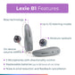 Lexie B1 Powered by Bose OTC Hearing Aid LBS00001B1