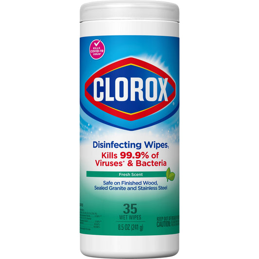 Clorox® Disinfecting Wipes, Fresh Scent, 35 ct. 01593