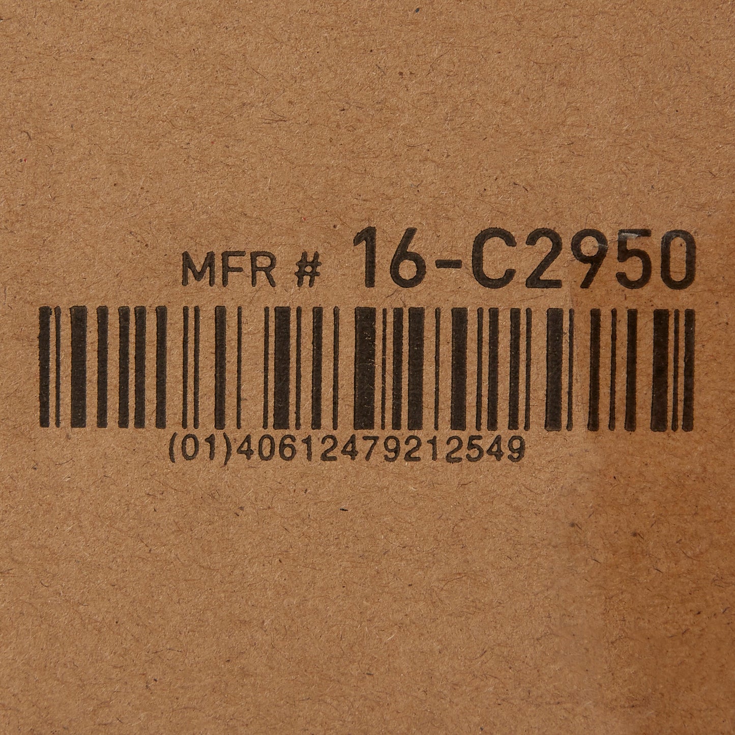 McKesson Handle Comb, Plastic, Black, 8.5-Inch Length 16-C2950