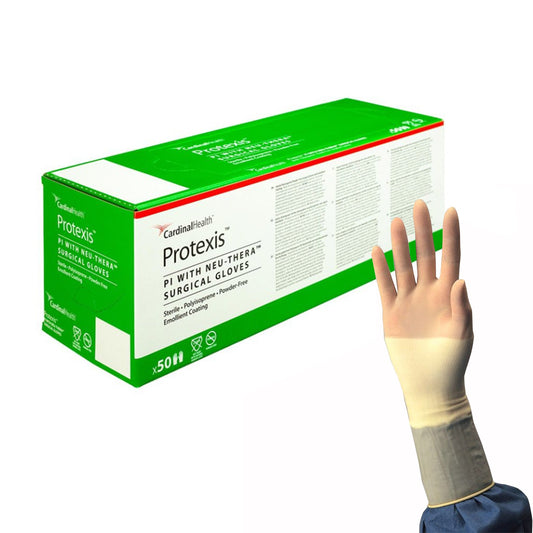 Surgical Glove Protexis™ PI with Neu-Thera® Size 6.5 Sterile Polyisoprene Standard Cuff Length Smooth Ivory Not Chemo Approved - 2D73TE65