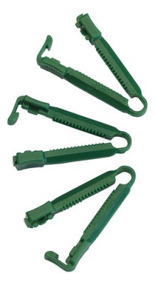 Tube / Catheter Clamp Grafco® Polyacetal, Green - 3913-2