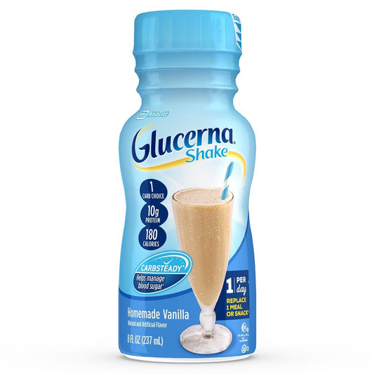 Oral Supplement Glucerna® Original Shake Vanilla Flavor Liquid 8 oz. Bottle - 57801