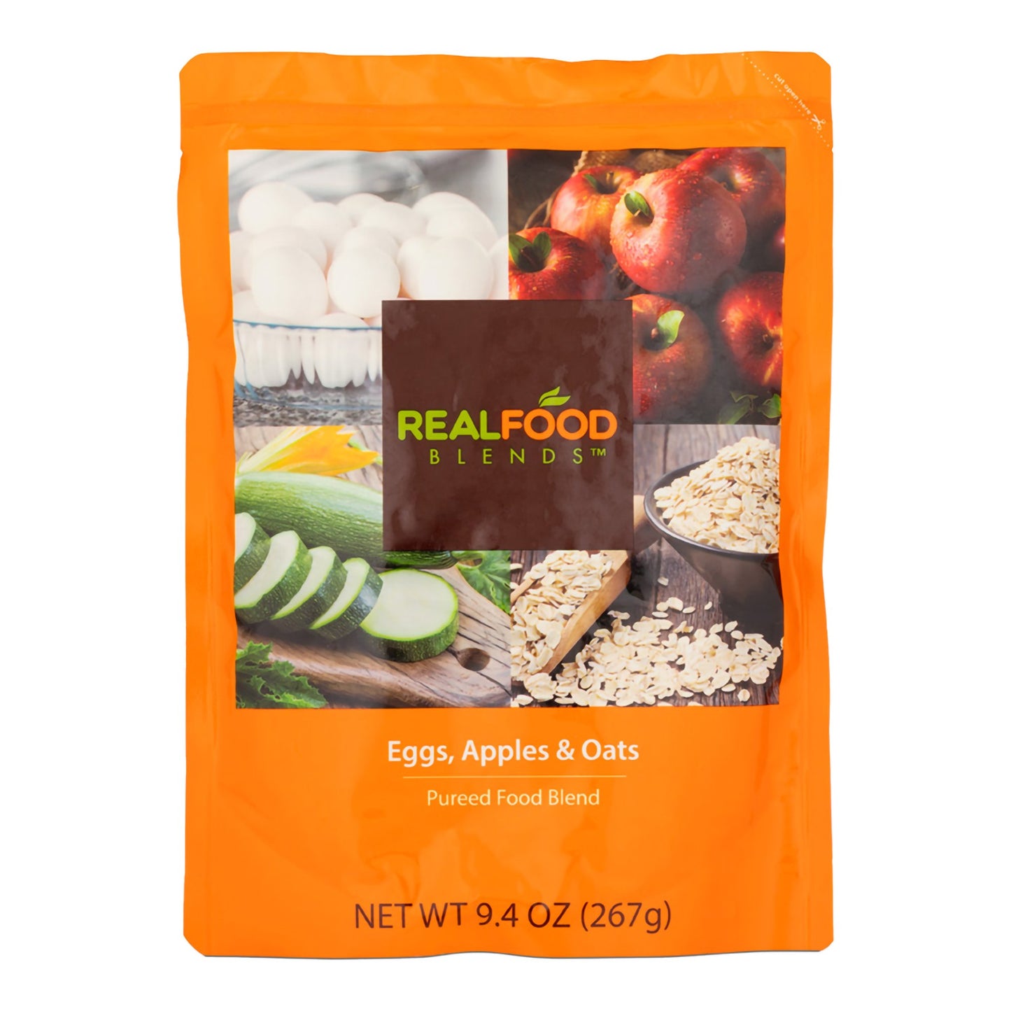 Real Food Blends™ Eggs, Apples & Oats Puree Food Blend for Tube Feeding, 9.4-oz. 176989