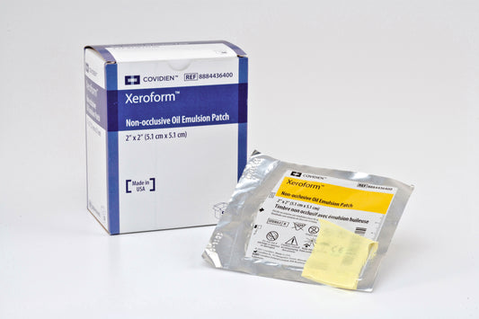 Xeroform Petrolatum Impregnated Dressing Xeroform™ Non-occlusive Rectangle 2 X 2 Inch Sterile - 8884436400