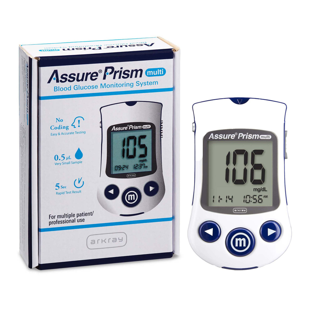 Glucometer Multi Person Assure® Prism Multi Blood Glucose Meter 530001 – Medsitis