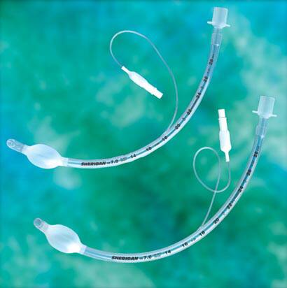 Cuffed Endotracheal Tube Sheridan CF® 160 mm Length Curved 3.0 mm Neonate Murphy Eye - 5-10106