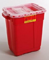 BD™ Multi-purpose Sharps Container, 19 Gallon, 26-1/4 x 20 x 14-3/4 Inch 305609