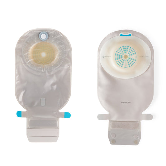 Ostomy Pouch SenSura® Mio Convex One-Piece System 11 Inch Length, Maxi Soft Convex, Trim to Fit 3/8 to 2 Inch Stoma Drainable - 16716