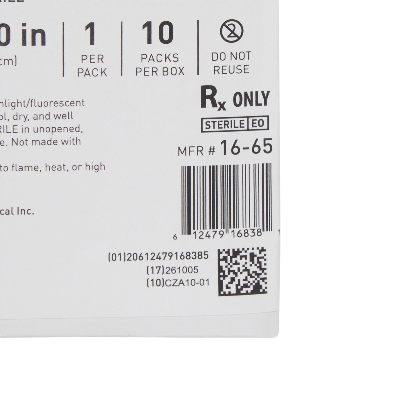 McKesson Equipment Cover, 30 Inch x 1 Yard 16-65