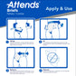 Attends® Extra Heavy Absorbency Briefs, X-Large DDP40100