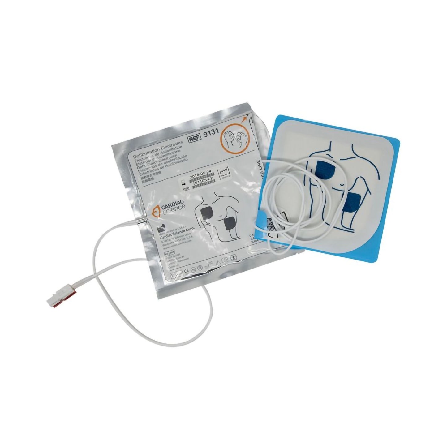 Zoll Medical Cardiac Science Defibrillating Electrode 9131-001, ST