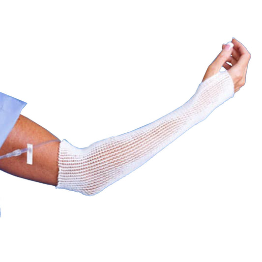 Elastic Net Retainer Dressing MT Spandage™ Tubular Elastic 25 Yard Size 8 White Medium Chest / Back / Perineum / Axilla NonSterile - MT08