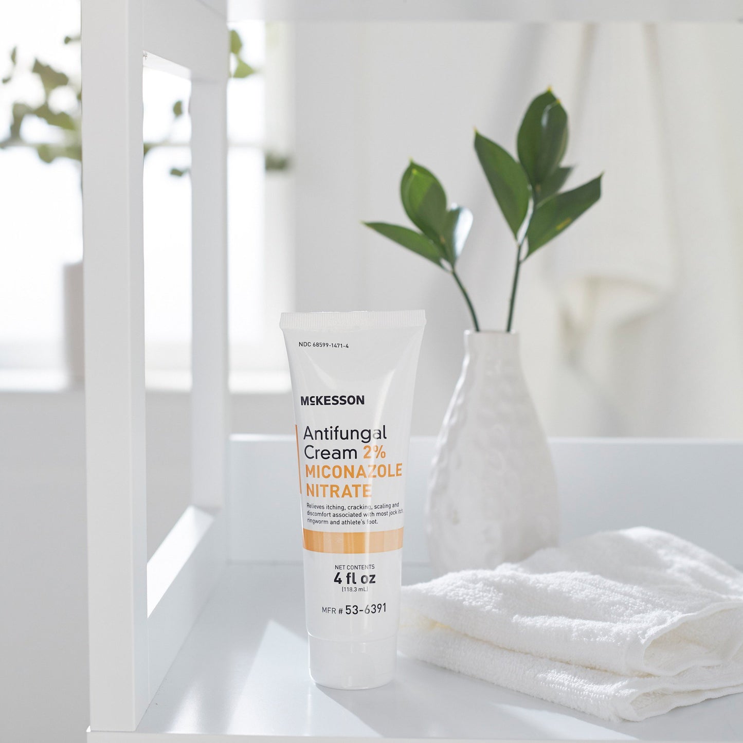 McKesson Miconazole Nitrate Antifungal Cream 53-6391