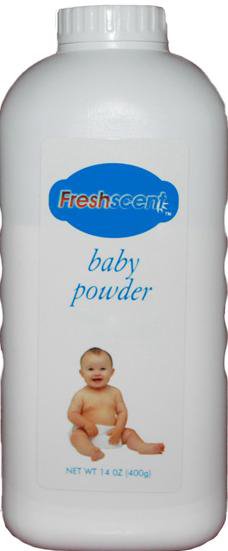 Baby Powder DawnMist® 14 oz. Fresh Scent Bottle with Dispensing Cap Corn Starch - BP14