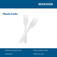 McKesson Polypropylene Fork, White 16-4595