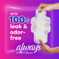 Always® Radiant Regular Pads, Size 1 03700095334