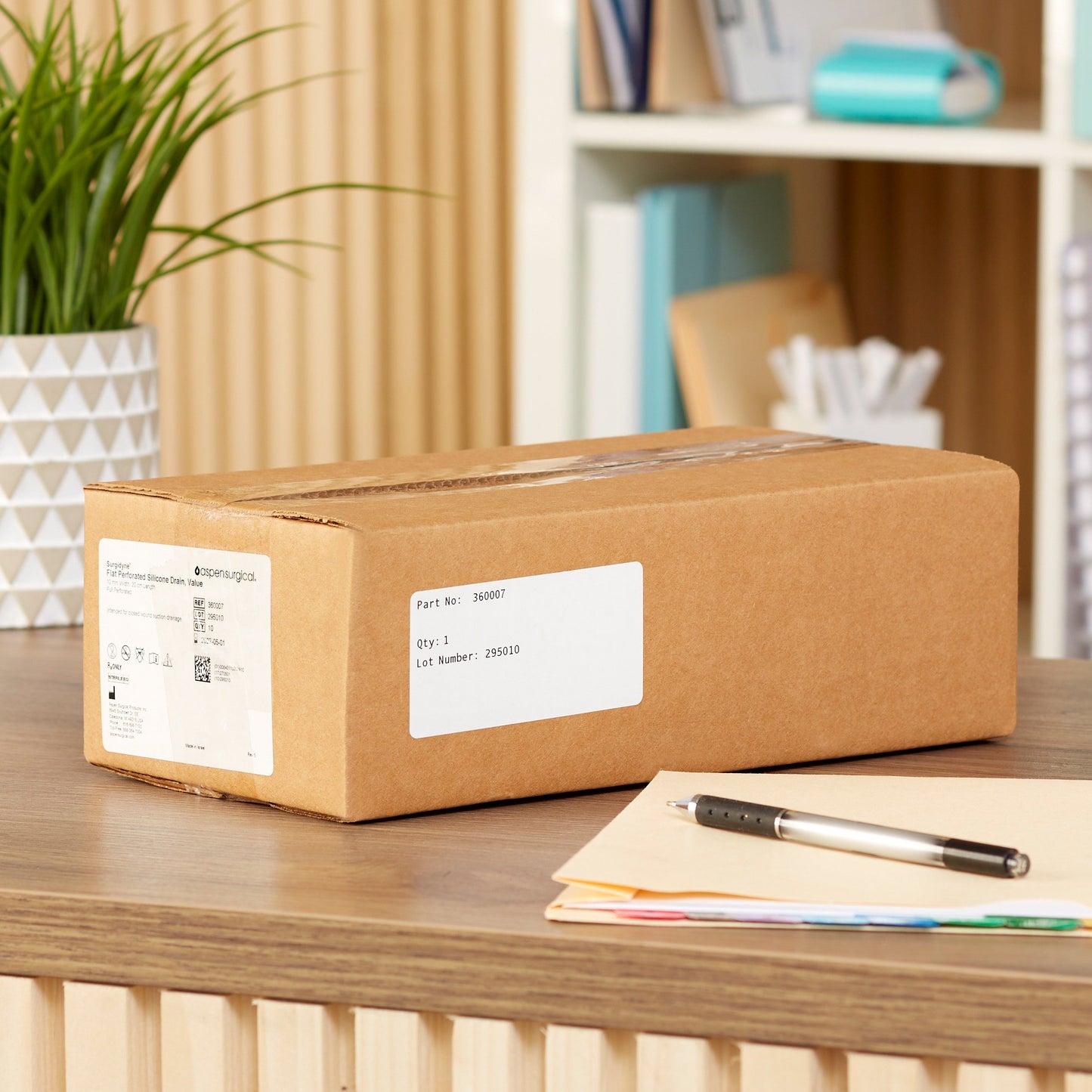 McKesson Wound Drain Tube, 10 Fr., 20-centimeter Length 360005